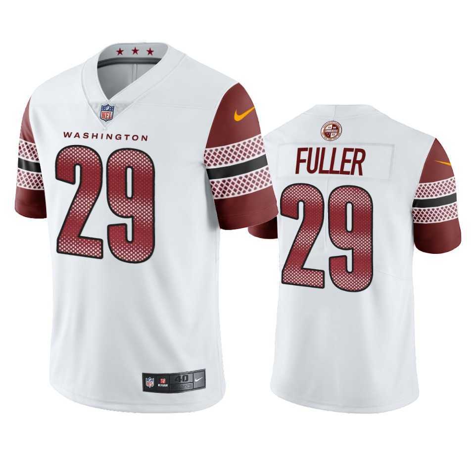 Washington Commanders 29 Kendall Fuller White Vapor Limited Jersey Dzhi->washington commanders->NFL Jersey